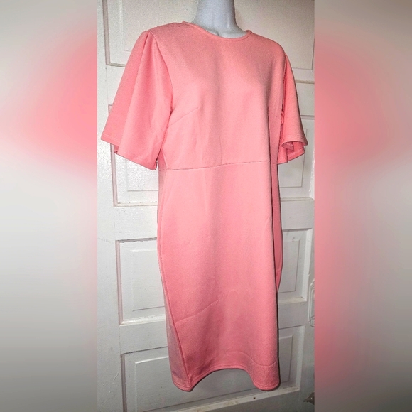 LOVELY PINK DRESS size XL - Picture 1 of 5